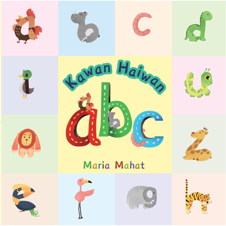 front cover kawan haiwan abc without spine